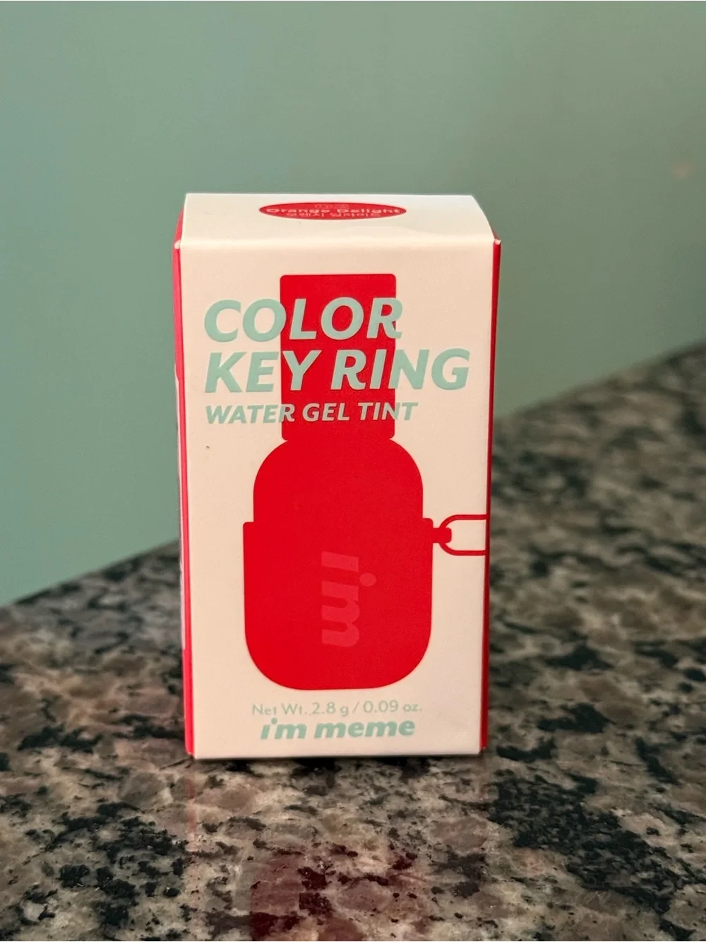 I'm Meme Color Key Ring Water Gel Tint - Orange Delight